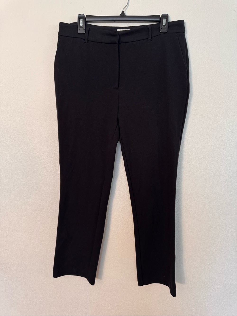 Women's Black Ankle-Length Tailored Pants